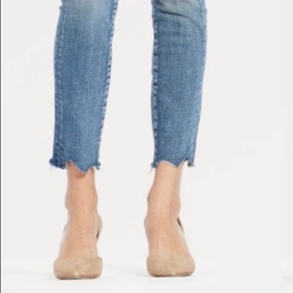 Blank NYC Skinny Classique Cropped Frayed/Jagged Hem Size 28 Medium Wash - Picture 2 of 15